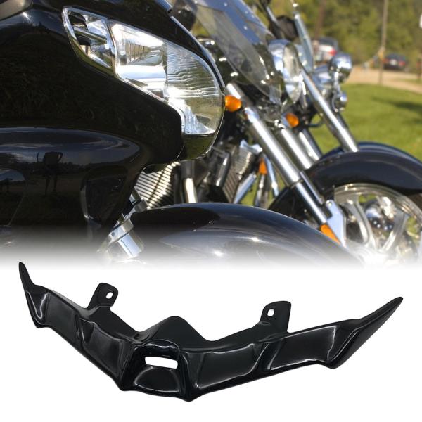 オートバイ前輪フェンダーくちばしノーズホンダ Adv160 2023 アクセサリー光沢のある黒