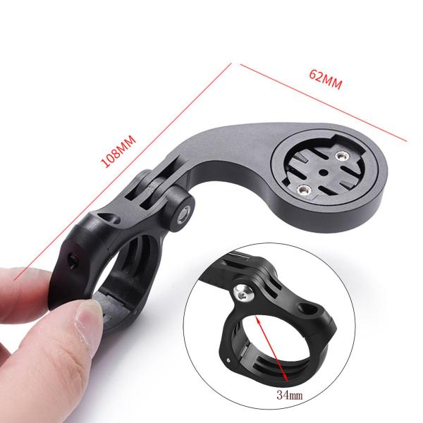 バイクコンピューターマウント自転車ステムハンドルバーマウント多目的ロードバイクアダプターベースカメラブラケットバイクストップウォッチマウント