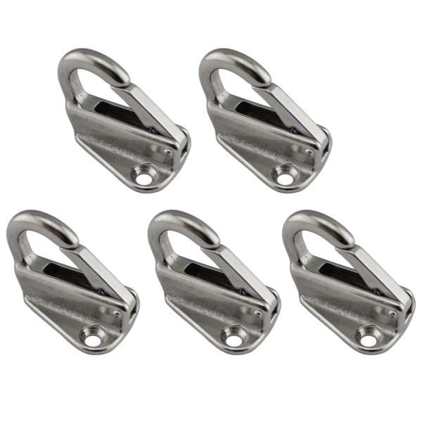 マリンフェンダーフックボートフェンダーハンガーRvトラック外航船用5個