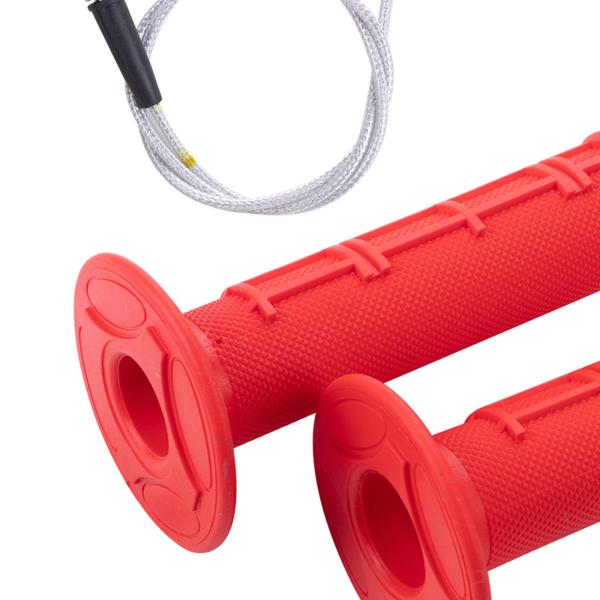 スロットルアクセラレータハンドルグリップ 125cc 使いやすいパーツアクセサリー MB165 196cc 5.5HP用