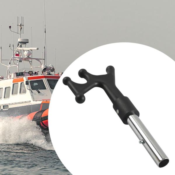 マリンボートフックヘッド ボートフックエンド 救命ボートフックアタッチメント 実用的なボートアクセサリー マリンカヤック用交換用トップ