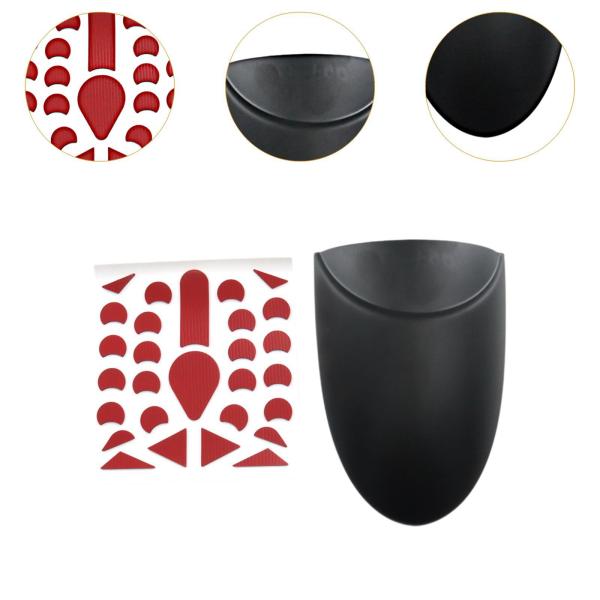 オートバイフロントフェンダーエクステンションマッドガードスタイリッシュで軽量、保護機能付き、実用的で頑丈なマッドガードプロテクター、スプラッシュガード