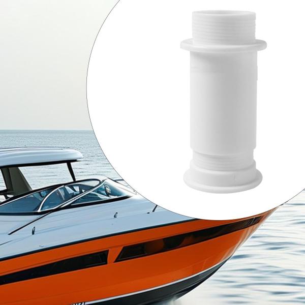 スルーハルコネクタフィッティングプロフェッショナル海洋船舶ヨットボート用ホワイトS