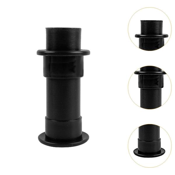 スルーハルコネクタフィッティングプロフェッショナル海洋船舶ヨットボート用ブラックS