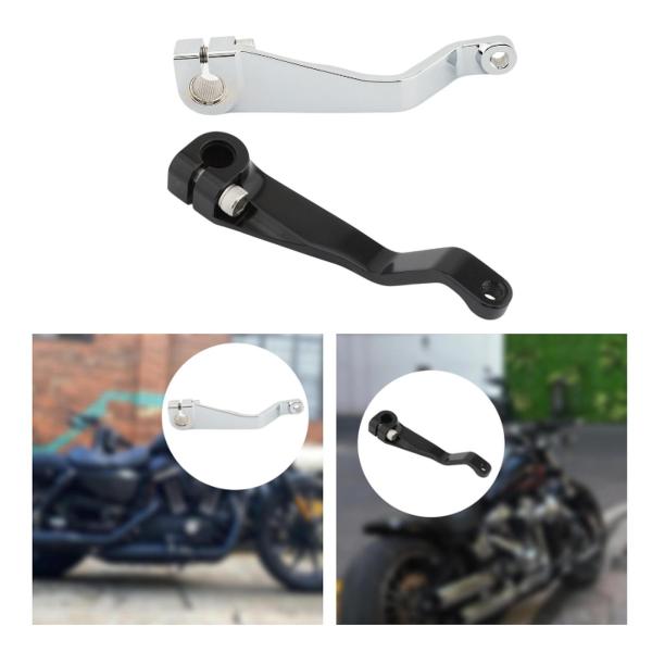 オートバイギアシフトレバー頑丈なアクセサリーソフテイルローライダー Fxlr シルバー