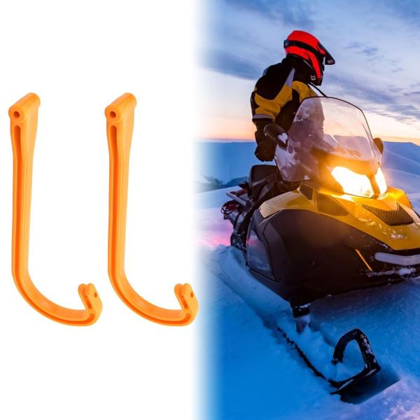 Arctic Cat スノーモービル用 2x スキー  3639-781 を直接交換 オレンジ