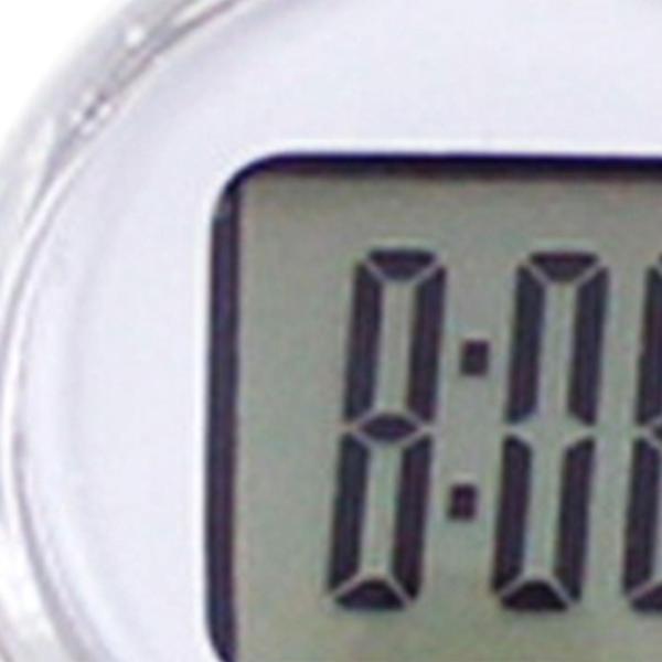 バイクハンドルバーマウント時計 防水 プロフェッショナルカーダッシュボードウォッチ ホワイト