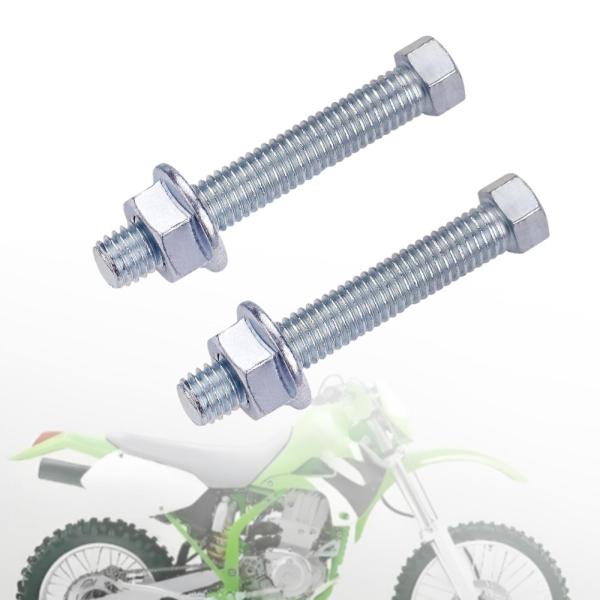 チェーンアジャスターボルト チェーンアジャスターナット＆ボルトキット 高性能 交換用 モトクロス Crf250x RM250に適用