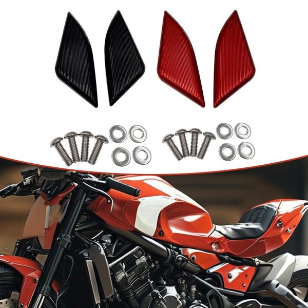 ドゥカティ パニガーレ V2 用 バイク用ブロックオフプレート 簡単取り付け ブラック