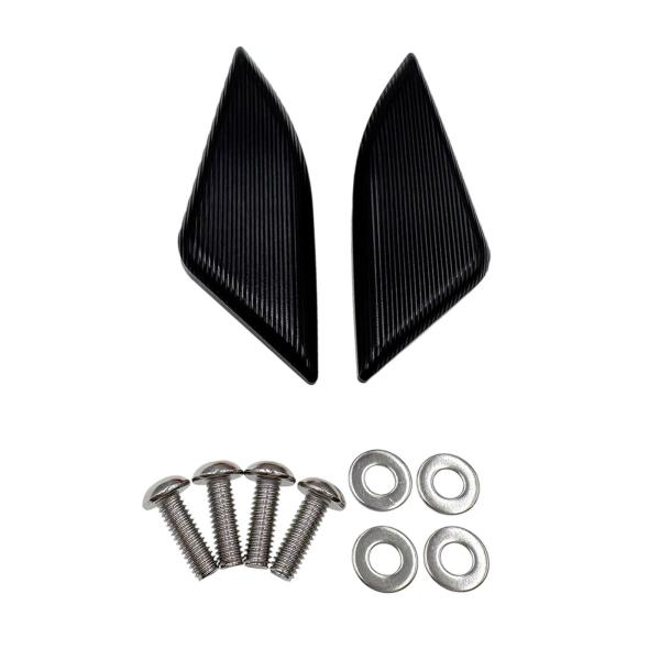 ドゥカティ パニガーレ V2 用 バイク用ブロックオフプレート 簡単取り付け ブラック