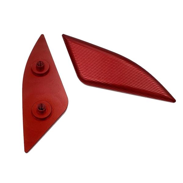 オートバイ用ブロックオフプレート ドゥカティ パニガーレ V2 用 簡単取り付け レッド