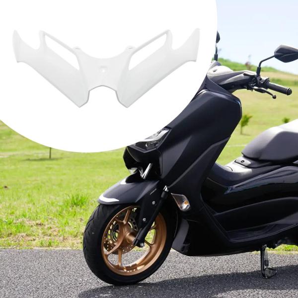 Nmax125 プロフェッショナル用 フロントフェアリングカバー ウィングレット 16インチロング ホワイト