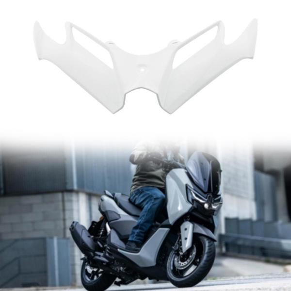 Nmax125 プロフェッショナル用 フロントフェアリングカバー ウィングレット 16インチロング ホワイト