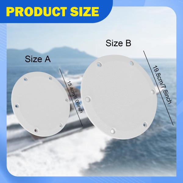 ボートデッキ検査ハッチと蓋アクセサリー頑丈なスペアパーツデッキカバー4インチ