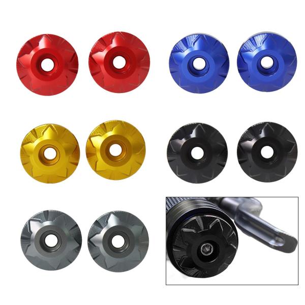 ゾンテス368G用 オートバイハンドルバーバランスプラグテールカバー装飾 レッド