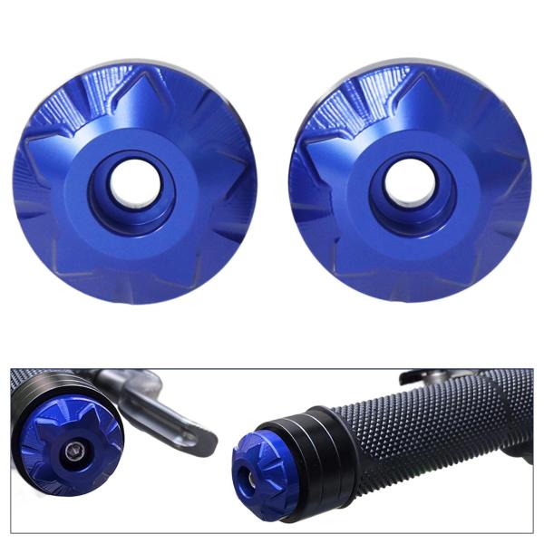ゾンテス368G用 オートバイハンドルバーバランスプラグテールカバー装飾 ブルー