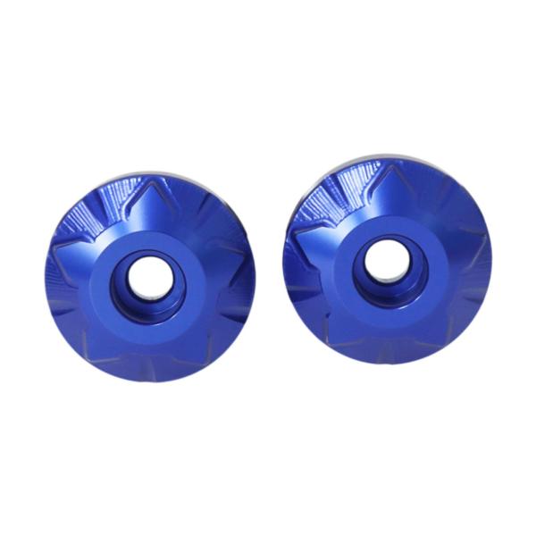 ゾンテス368G用 オートバイハンドルバーバランスプラグテールカバー装飾 ブルー