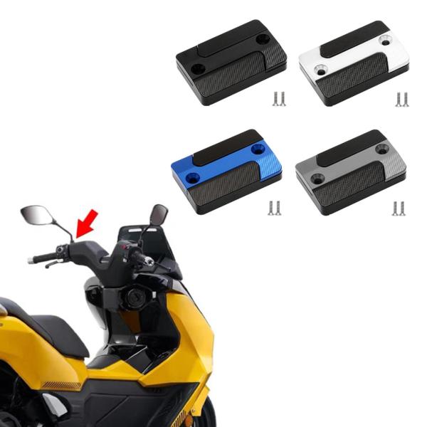 ホンダ NS150Gx用 バイク用ブレーキリザーバーカバーキャップ 保護カバー ブラック