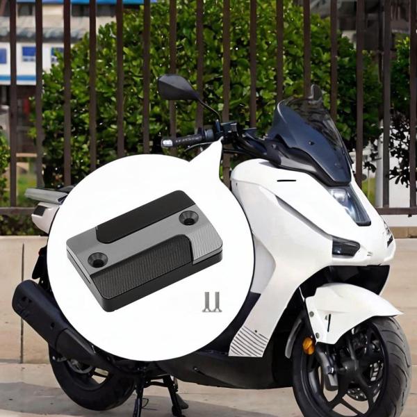 ホンダNS150Gx用 バイク用ブレーキリザーバーカバーキャップ 保護カバー グレー