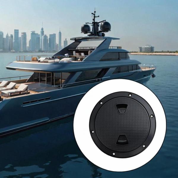 ボートハッチ 簡単組み立て デッキ蓋 ボート用 船舶用 マリン交換用 25cm