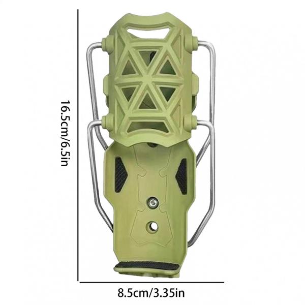 自転車用ウォーターボトルホルダー 頑丈なドリンクマウント スポーツ アウトドア エクササイズ グリーン