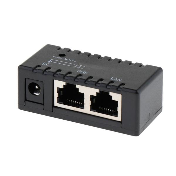 POE  Splitter over Ethernet Adapter IP Camera LAN Network DC B