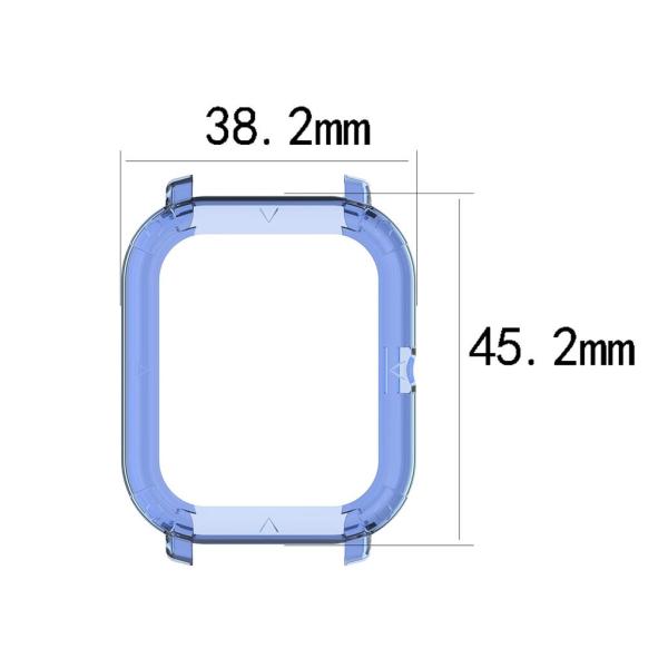  GTSピンク用スマートウォッチスクリーンケースカバーブレスレットソフトプロテクター