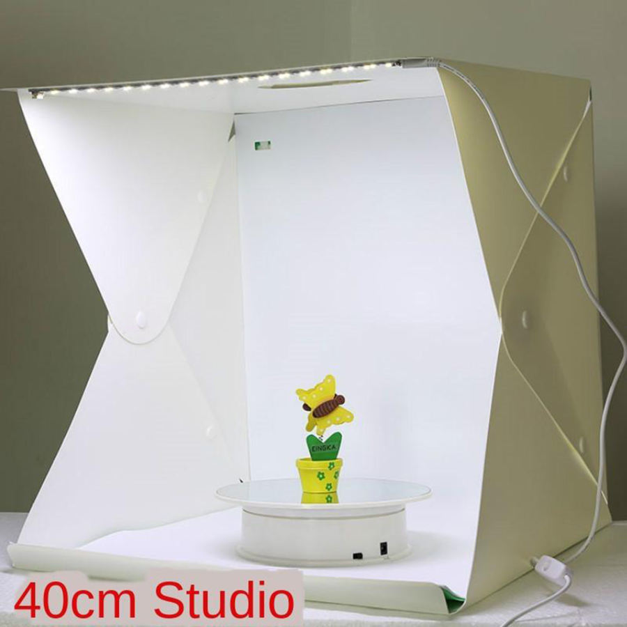 LEDライトボックス写真スタジオ写真撮影テントキット＆2つの背景｜stk-shop｜04