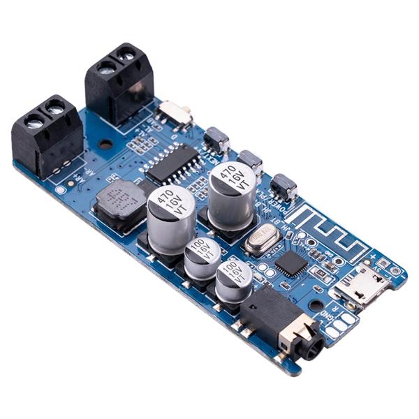 Bluetooth 5.0アンプボードミニ2x5W簡易インスタレーションステレオ