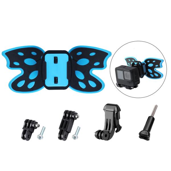 アクションカメラブルー用のオートバイヘルメットチンストラップマウント耐衝撃ユニバーサル