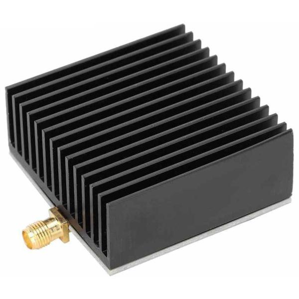 ヒートシンク付きRFパワーアンプ、動作周波数400-2700MHz増幅モジュール1W RF2126 RF対数検出器、FMアマチュア無線用