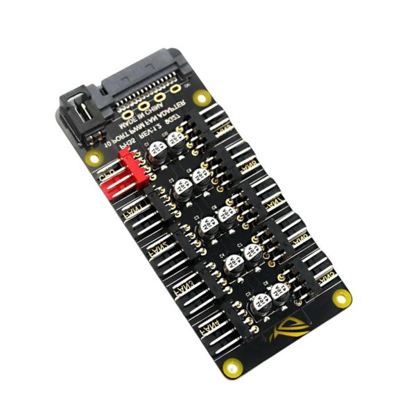 PWM ハブ 延長コード ワイヤ 電源ケーブル デスクトップ用内蔵マザーボード