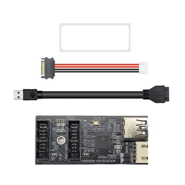 19Pin マザーボード スプリッター 交換パーツ USB 3.0 ハブ USB アダプター コネクター｜stk-shop｜02
