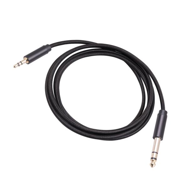 オーディオ コンバーター 3.55 から 6.35mm 1/8 インチから 1/4 インチ、イヤホン ミキサー テーブル 2M 用