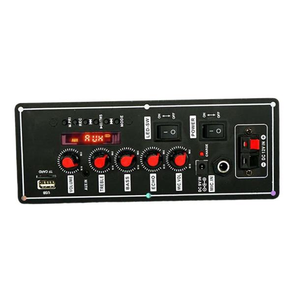 MP3 プレーヤー デコーダー  オーディオ レシーバー モジュール ユニバーサル 2x10W 高音および低音ノブ付き 修理部品 オーディオ