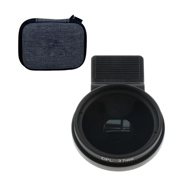 37mm CPL 電話カメラレンズ プロフェッショナル ほとんどのスマートフォン用 CPL フィルターレンズ