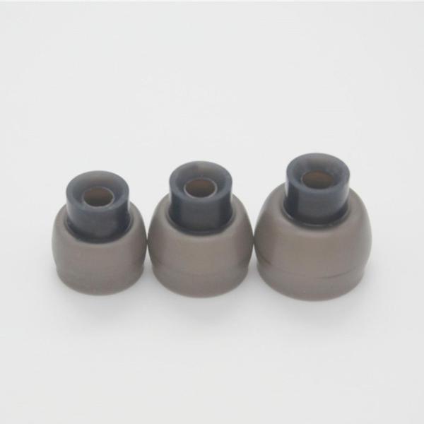 6 個のイヤフォンチップ耳栓シリコンイヤーパッドクリアサウンド小中大インイヤー人間工学に基づいたデザインイヤフォンチップイヤーキャップ