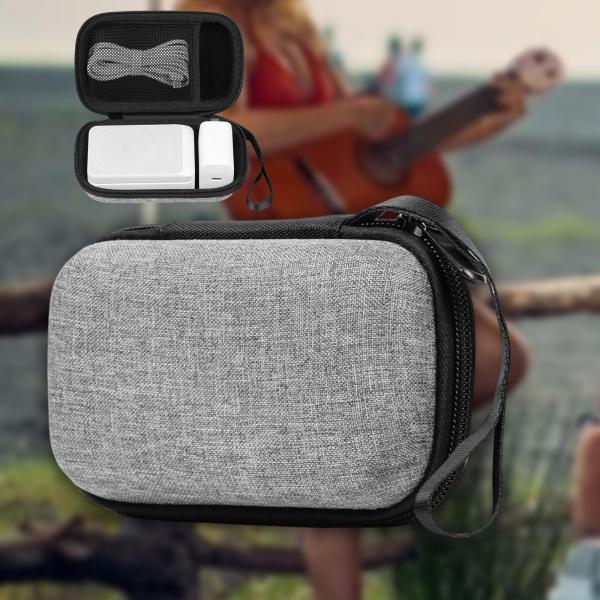 旅行用オーガナイザーバッグ 旅行用ケース 防水 防塵 オーガナイザーポーチバッグ ケーブル ビジネス ガジェット ブラック アダプター用収納バッグ