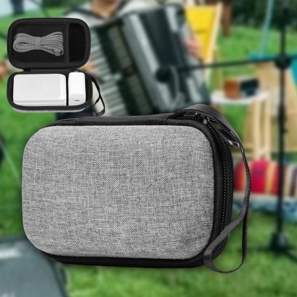 旅行用オーガナイザーバッグ 旅行用ケース 防水 防塵 オーガナイザーポーチバッグ ケーブル ビジネス ガジェット ブラック アダプター用収納バッグ