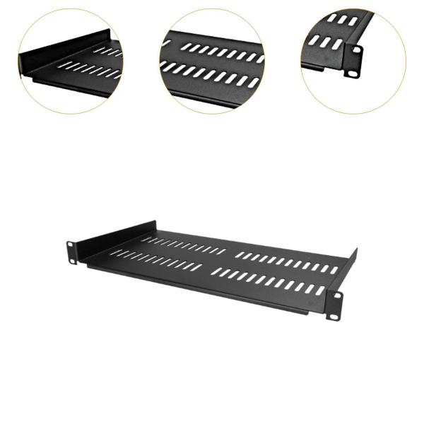 サーバー ブラケット 1U ラック シェルフ ネットワーキング ツール ネットワーク ラック コンピュータ ケース マウント トレイ デバイス 1U 