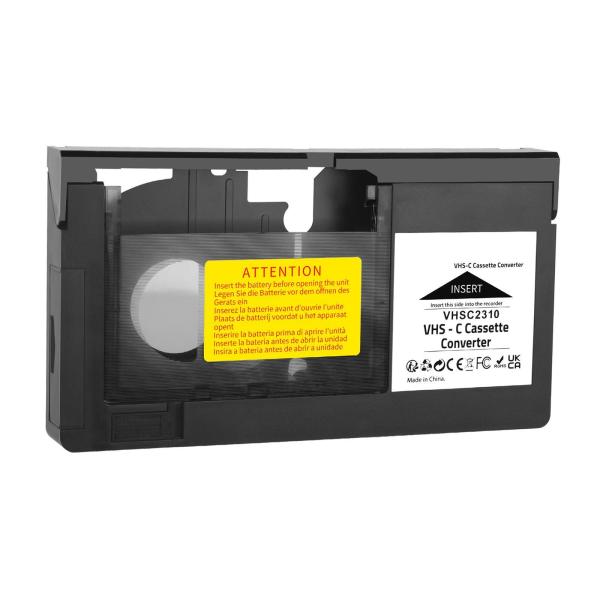  カセット アダプター 12mm  -c から VHS VHS テープ VHS からデジタルへの変換 カムコーダー用 Min