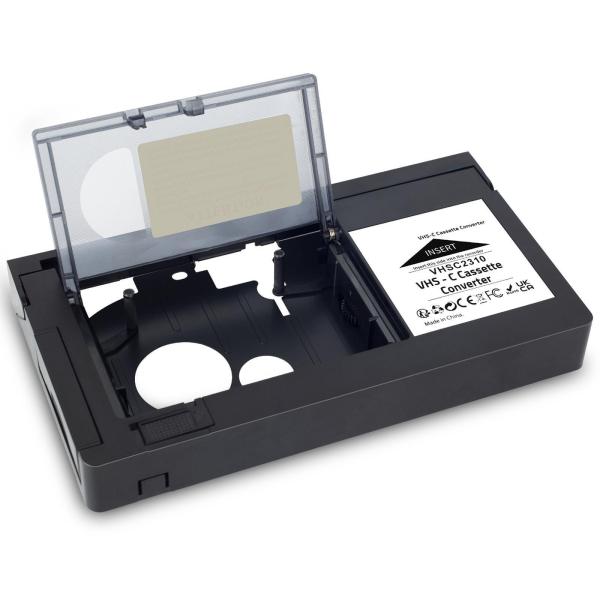  カセット アダプター 12mm  -c から VHS VHS テープ VHS からデジタルへの変換 カムコーダー用 Min