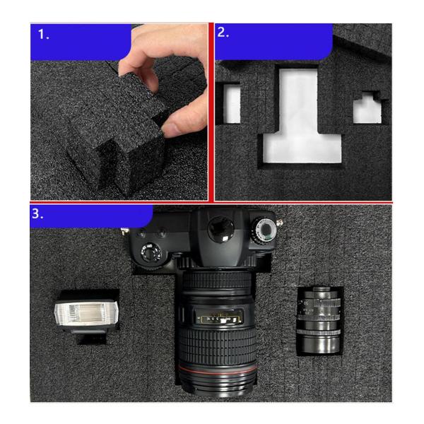 梱包用フォームシート緩衝材 DIY 折りたたみ式 耐衝撃スポンジ 配送梱包用 50cmx30cmx2cm