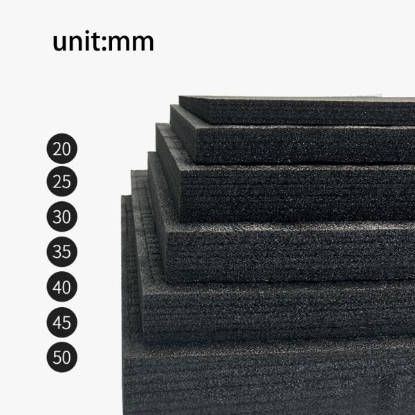梱包用フォームシート緩衝材 DIY 折りたたみ式 耐衝撃スポンジ 配送梱包用 50cmx30cmx2cm