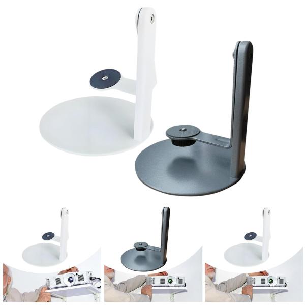 デスクトッププロジェクターブラケットホテルオフィスベッドサイドホワイト用ポータブルプロジェクターホルダー