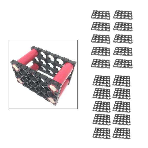 10x18650バッテリーホルダーDIYバッテリーパックのプロのバッテリーブラケット3x5