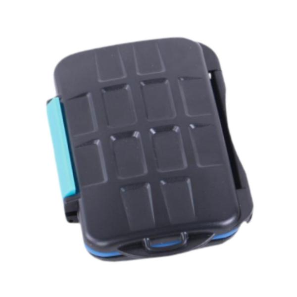 SDカードホルダーSDカードケースコンパクトショックプルーフ実用的なストレージバッグメモリSDおよびTFカードケースメモリカードオーガナイザー