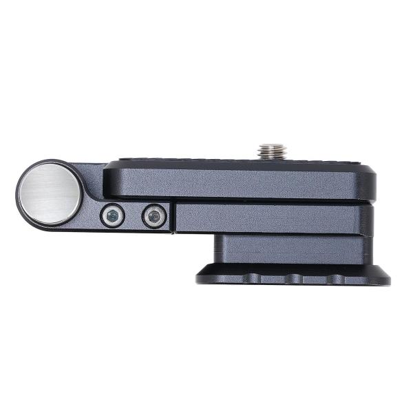 マイクロSLRカメラ折りたたみLプレート、三脚クイックリリースプレート、写真頑丈な取り付けアダプター垂直水平スイッチング