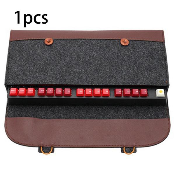 PCキーボードケース ポータブルハードシェル シンプル モバイルオフィス ハードキーボードケース 34cmx14cm
