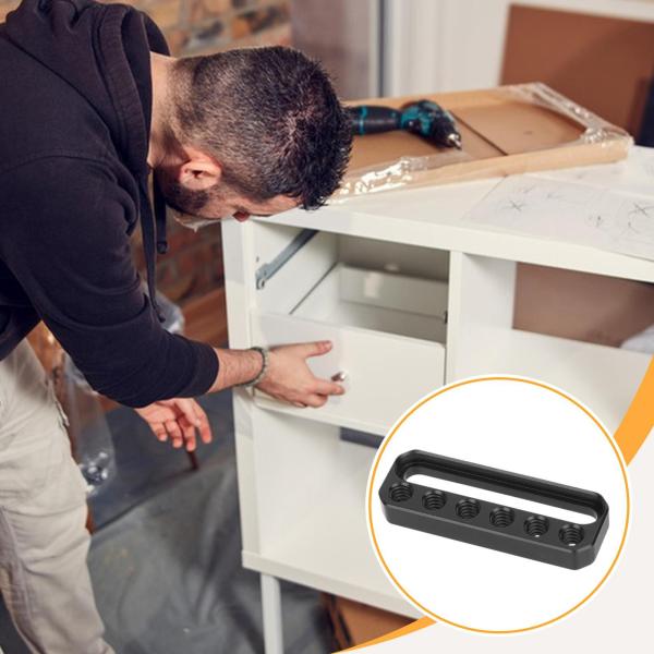 ミニチーズプレートスイッチングプレートガイドレールブロックチーズプレートカメラマウントクイックマウントプレートの1/4インチネジ穴